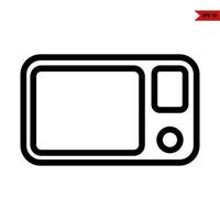 camera line icon vector