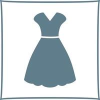 Woman Dress Unique Vector Icon