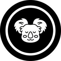 icono de vector de koala