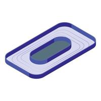 Arena ice rink icon isometric vector. Sport field vector