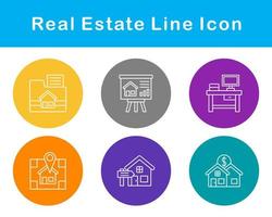 Real Estate Vector Icon Set