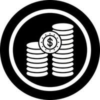 Coins Vector Icon