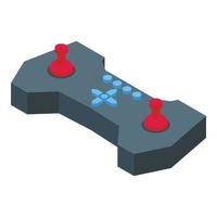 Remote control joystick icon isometric vector. Radio toy vector