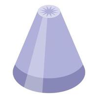 Tool icing nozzles icon isometric vector. Cake pastry vector