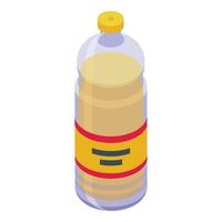 Swap oil bottle icon isometric vector. Barter evolution vector