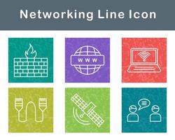 Networking Vector Icon Set