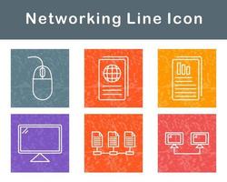 Networking Vector Icon Set