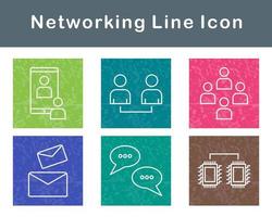 Networking Vector Icon Set