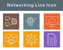 Networking Vector Icon Set