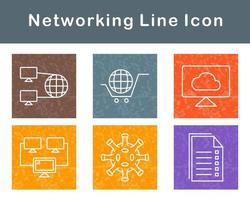 Networking Vector Icon Set