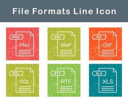 File Formats Vector Icon Set