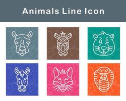 Animals Vector Icon Set