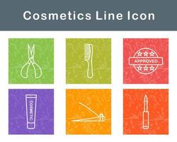 productos cosméticos vector icono conjunto