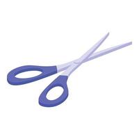 Scissors video editing icon isometric vector. Movie editor vector