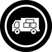 Logistics Car Vector Icon