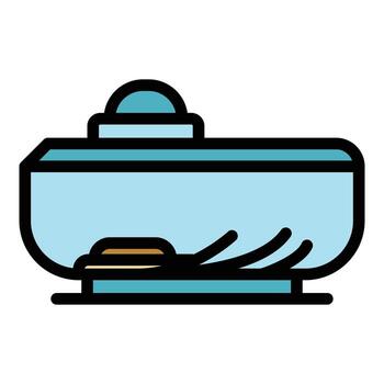 Kitchen tool icon vector flat