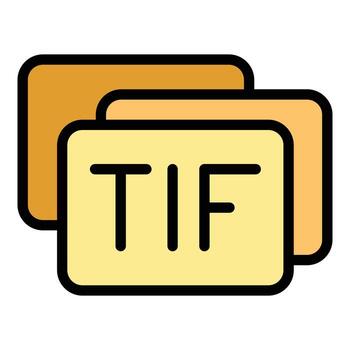 Technical document icon vector flat