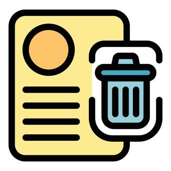 Eliminar usuario icono vector plano