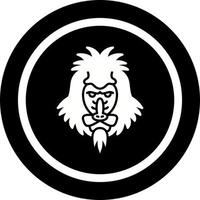 Mandrill Vector Icon