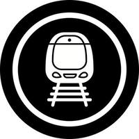 icono de vector de tren