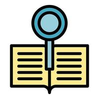 Project documentation icon vector flat
