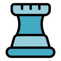 Chess user icon vector flat