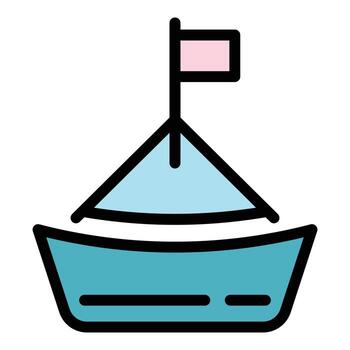 solución valor icono vector plano