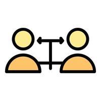 Crew workforce icon vector flat