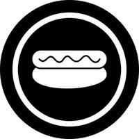 Hot Dog Vector Icon