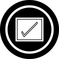 Checkbox Vector Icon