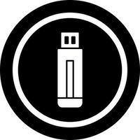 USB Drive Unique Vector Icon