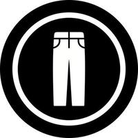 Men Pants Unique Vector Icon