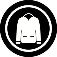 hombres chaqueta único vector icono