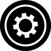 Cogwheel Unique Vector Icon