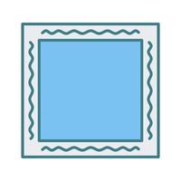 Unique Frame Vector Icon