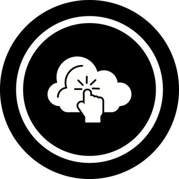 Cloud Computing Vector Icon