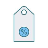 Unique Discount Tag II Vector Icon