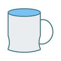 icono de vector de taza de café