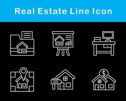 Real Estate Vector Icon Set