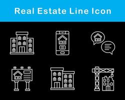 Real Estate Vector Icon Set