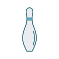 Bowling Pin Vector Icon