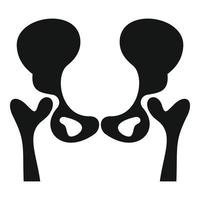 Arthritis icon simple vector. Joint disease vector