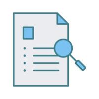 Unique Case Study Vector Icon