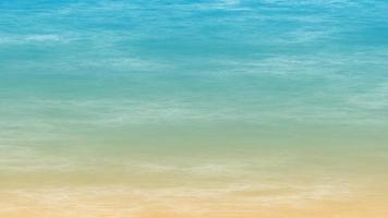 Animated beach scene - sandy beach and gentle turquoise ocean waves. Looping, full hd motion background. video