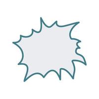 Unique Explosion Vector Icon
