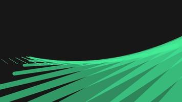 cyan Grün Linien überlagern. Bewegung Design Hintergrund mit Kopieren Raum video