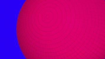abstrato forma fundo. roxa e azul geométrico pano de fundo video