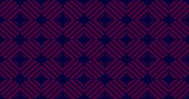 Red and Black Abstract Pattern Ornament. Square Tile Mosaic Graphic Background video