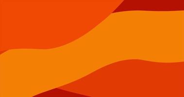 Layered abstract orange background animation video