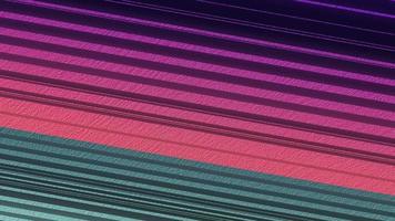 textura fundo superfície com vermelho, azul e roxa linhas com sombra. gradiente pano de fundo video